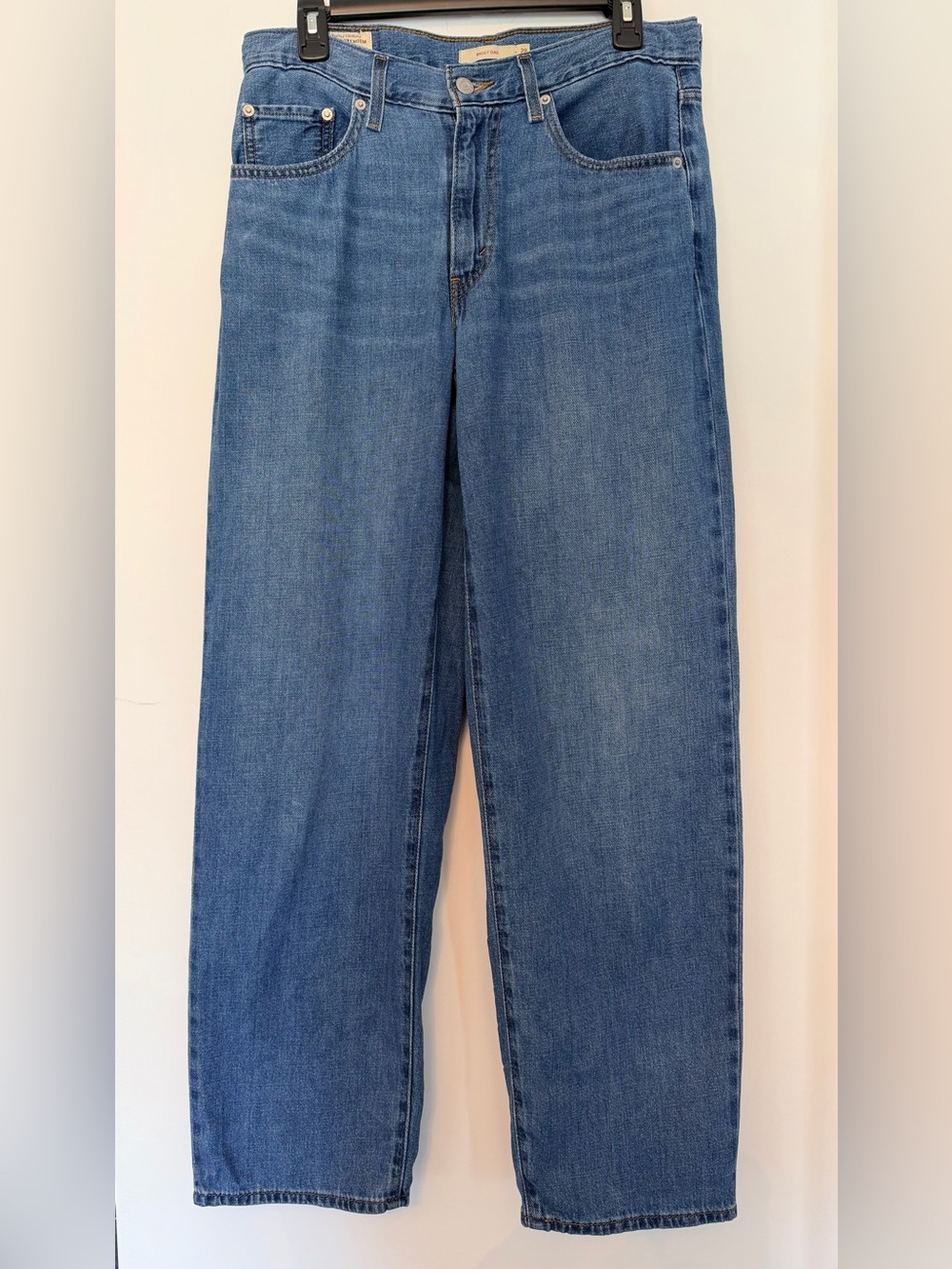 Levi’s Premium Baggy Dad Jeans Women’s 28 Relaxed Slouchy Mid Rise